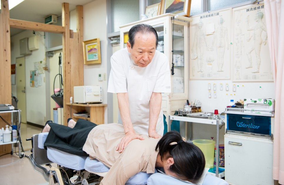 当整骨院は、国家資格を有するスタッフのみが施術を行うので安心です
